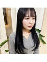 アオ 岡野 横浜(a-o) 【安藤貴志】コリアンブラックxレイヤースタイル＊