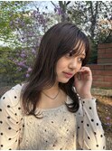 ふんわりレイヤー×透明感ブラウン