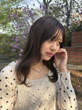 ウッドストック(WOODSTOCK) ふんわりレイヤー×透明感ブラウン