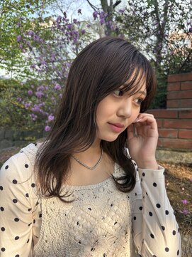 ウッドストック(WOODSTOCK) ふんわりレイヤー×透明感ブラウン