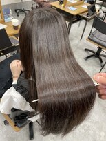 アミリー ひたち野うしく店(Amily)&nbsp;ハイライトバレイヤージュダブルカラーケアブリーチ20代30代