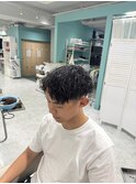 藤井指名　無造作に動く波巻きツイスパ