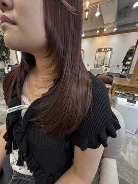 サンクチュアリー 千里山(Sanctuary) 顔まわりレイヤースタイル