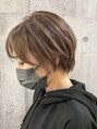 アムレヘアーエタ(amule hair eta)&nbsp;白髪染めを使わず【馴染ませる】カラーで白髪活かし