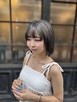 シャル 町田(shalu)&nbsp;大人かわいい切りっぱなしボブ/10代20代30代