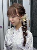 ヘアセット/ヘアアレンジ/結婚式お呼ばれヘア