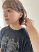 アッシュブロンド/ハッシュボブ