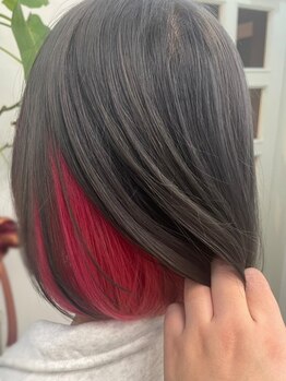 ソル(solar)の写真/デザインカラー・ダブルカラー特化サロン《solar》お客様の髪の状態に合わせ幅広くご提案いたします◎