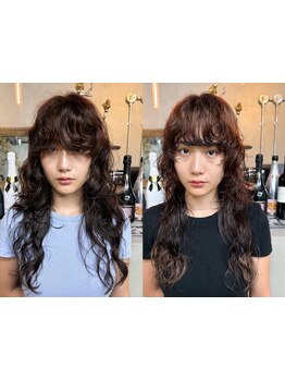 ふんわり感もラフな抜け感もスパイラルも◎骨格に合わせた"今っぽさのある似合せパーマ"をダメージレスに◆