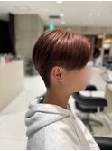 MEN’S HAIR/サーフカール/刈り上げセンターパート/天王寺