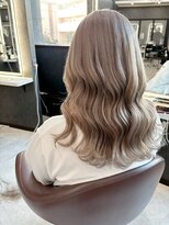 デザインサロンリア(design salon Lia)&nbsp;前髪/アンブレラカラー/こなれミディ/イメチェン/ウェーブパーマ