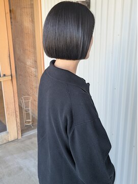 ラインボブ　大人ボブ　30代　40代　子育てママ