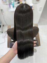 ハピネス 梅田茶屋町店(HAPPINESS)&nbsp;韓国風/レイヤーカット/顔周り/顔まわり/髪質改善/ベージュ