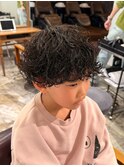 キッズカット　キッズパーマ　サーフカール