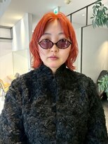 フィルムス 銀座(FILMS)&nbsp;ダークパープル/ボブ/ブリーチなし/オリーブベージュ/銀座