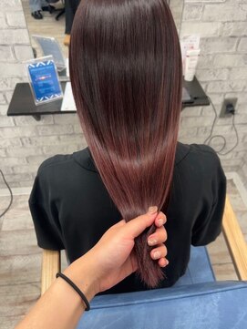 サロンジオ 本厚木(salon the O's) 大人ガーリー/ダークアッシュ/似合わせカット