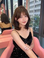 ボタン シブヤ(VOTAN SHIBUYA)&nbsp;ハッシュカット/韓国レイヤー/ミディアムレイヤー/渋谷/顔まわり