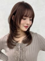 エジョン 八幡山店(Aejon)&nbsp;レイヤーカット/ワンホンスタイル/韓国ヘア/顔周りカット