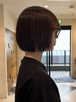 アース 小禄店(EARTH)&nbsp;ミセスヘア/小顔ボブ/クールショート/ダークブラウン