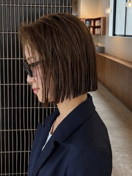モネ 栄 久屋大通店(monet) 切りっぱなしボブ