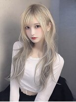 レア 新越谷(LEA) 柔らかロングレイヤー × ミルクティーベージュ