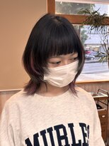アンアンアヴェダ 沖縄ライカム店(anan aveda)&nbsp;ウルフ×デザインカラー