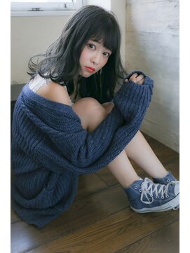 ライリー(riley) rileyランダムラフカールブルージュミディアム