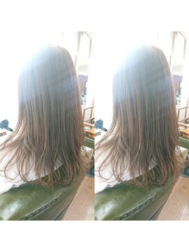 ヘアーサロン リバース(Hair Salon Rebirth) 【防府/Rebirth】ミルクティーベージュ