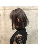 ACE  バイオレットアッシュ　×   グラデーションボブ