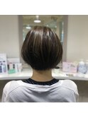 【ショートボブ×ハイライト】 別府/大分