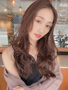 シェルター バイ トウキョウ(Shelter by TOKYO) 似合わせ抜け感ロング×イルミナカラー