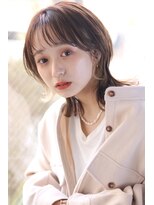 リップス デリコ(LIPS derico)&nbsp;【LIPSderico/鈴木初穂】ミディアムレイヤー×シースルーバング