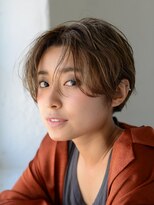 アース 三軒茶屋店(HAIR&MAKE EARTH)&nbsp;三軒茶屋_ハンサムショート_レディース_センターパート_小顔