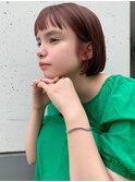 【kate 大宮】コンパクトショートxベルベットブラウン