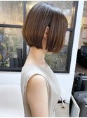 《knit銀座》大人可愛い20代30代40代ショートボブ丸み前下がり