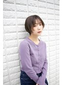 【U-tract】丸み可愛いショートスタイル