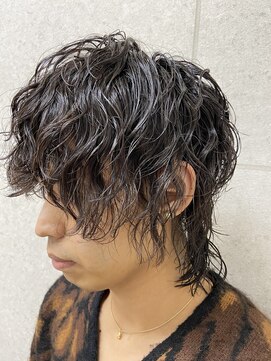 ヘアースタジオ シーオーイー(hair studio C-O-E) 色気がヤバいマッシュウルフ