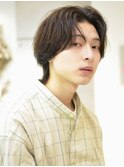 ナチュラルセンターパートウルフ