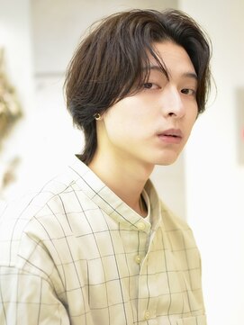 ディッセンバー 神宮前(December) ナチュラルセンターパートウルフ