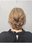 サイドねじりのアップ