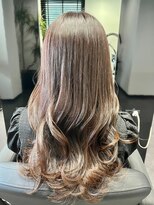 ギンザカミノア 東口店 高崎(GINZA CAMINOIA)&nbsp;ハイライトロング/アッシュグレージュ