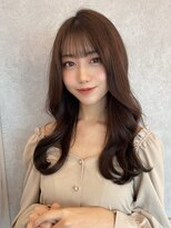 ルームバイシー 新宿(Loom. by Sea)&nbsp;斜めバング/韓国風前髪/シルキーベージュ/グレージュカラー