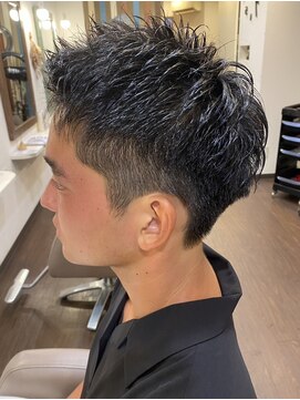 ミュウ(Private hair salon Miu) ツーブロック風・刈り上げスタイル