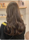 ミルクティーベージュダブルカラーインナーカラーケアブリーチ