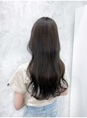 アッシュブラウン×ゆるふわウェーブ