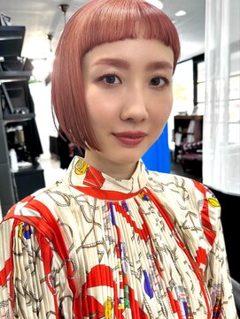 ナービス(NARVIS) ブリーチカラー/ピンクオレンジ