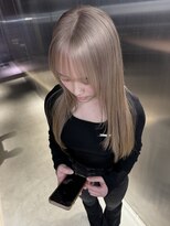 ペレ 栄店(PELE)&nbsp;切りっぱなしボブ/エアリーロング/美髪/ピンクブラウン/栄