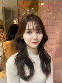 韓国風前髪×レイヤーカット【髪質改善/新宿/レイヤーカット】