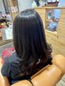 【プチヘッドスッパ付き】 縮毛矯正+毛先パーマ