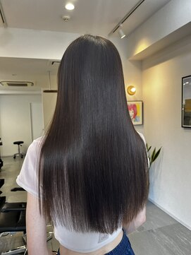 コニー アンド リリー(conne&riri) silverbeige＋longhair